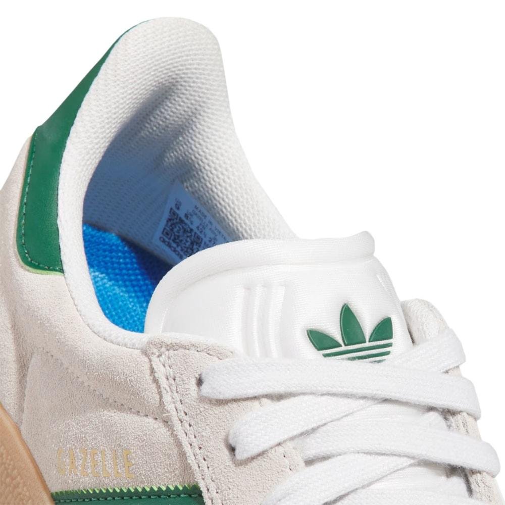 Tênis Adidas Gazelle ADV Crystal White Off White 5