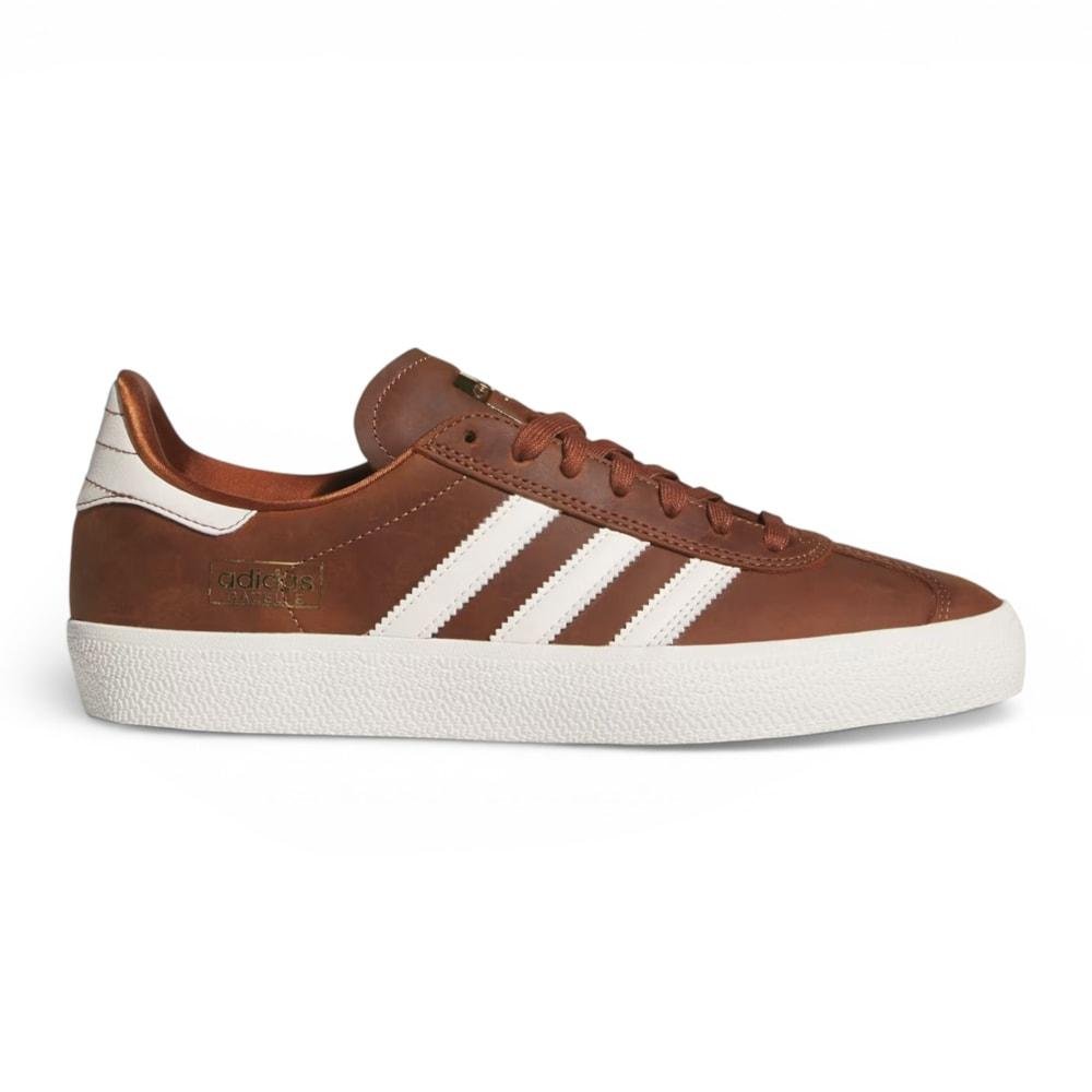 Tênis Adidas Gazelle ADV Dusky Bronze Chalk White Marrom 2