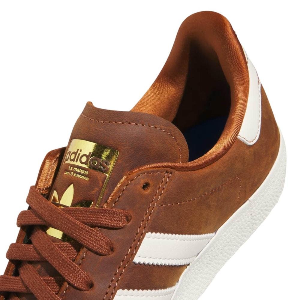 Tênis Adidas Gazelle ADV Dusky Bronze Chalk White Marrom 5