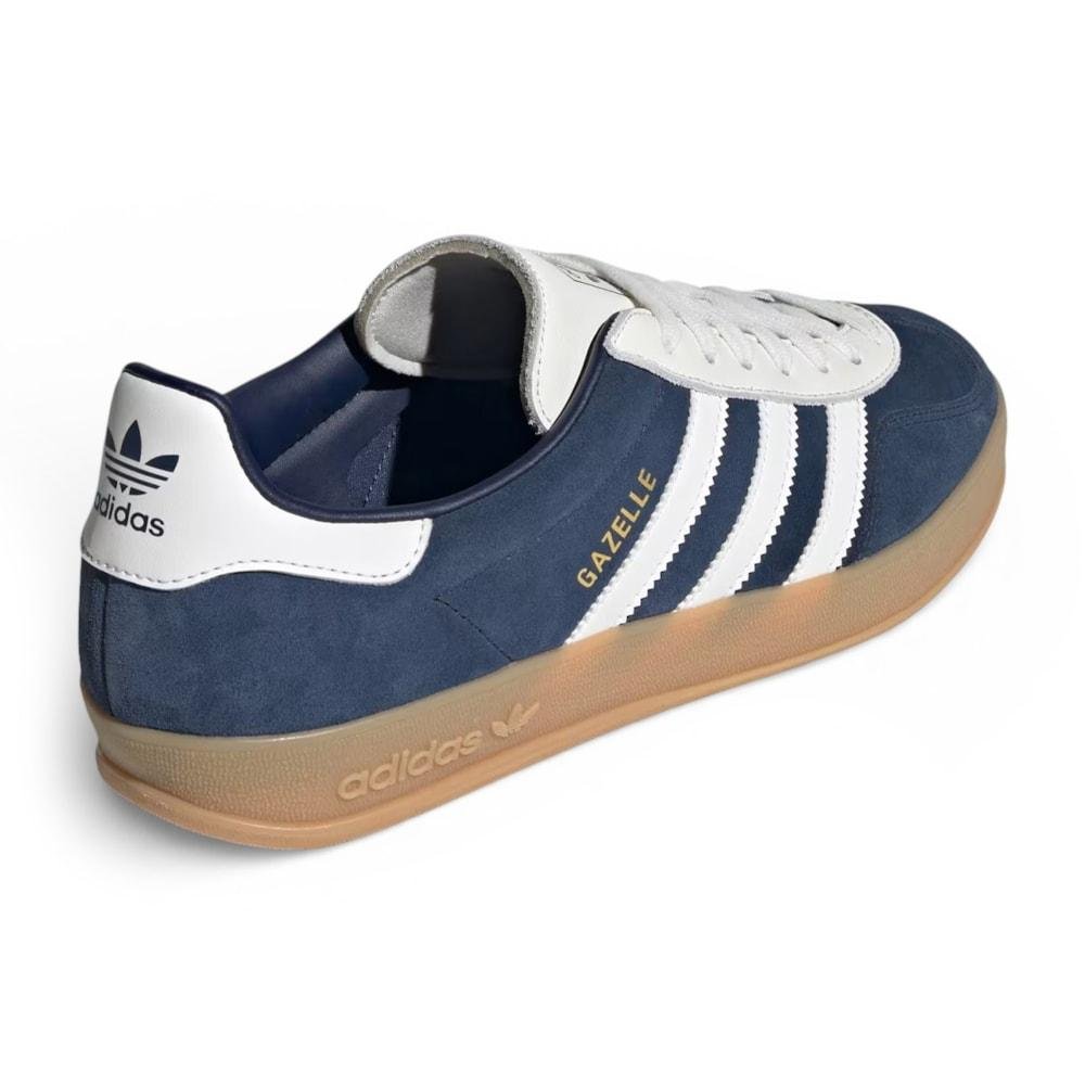 Tênis Adidas Gazelle Indoor Night Indigo Core Azul 3
