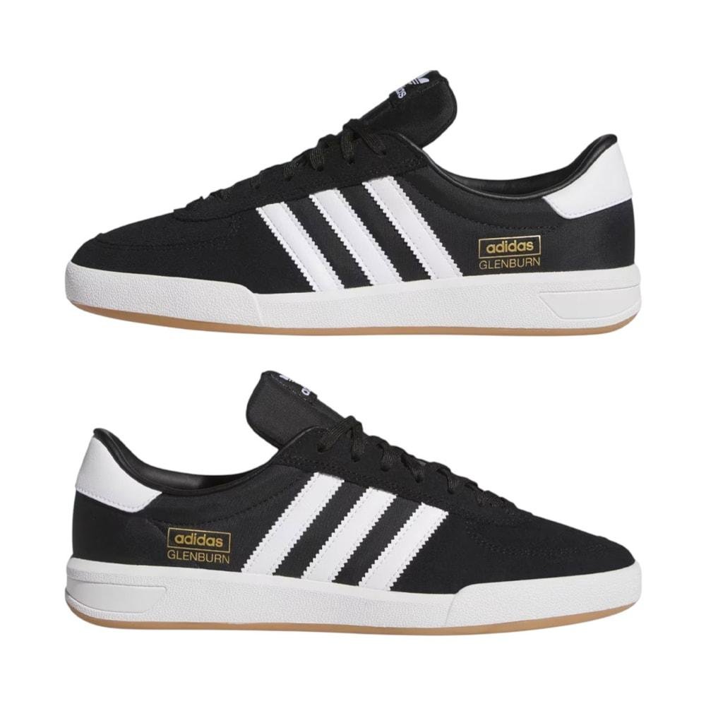 Tênis Adidas Glenburn Black White Gum Preto 4