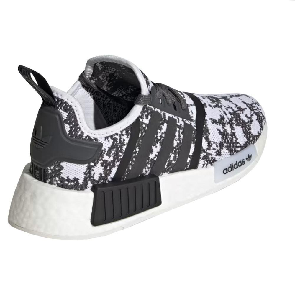 Tênis Adidas NMD R1 Cinza Branco Branco/Cinza 3
