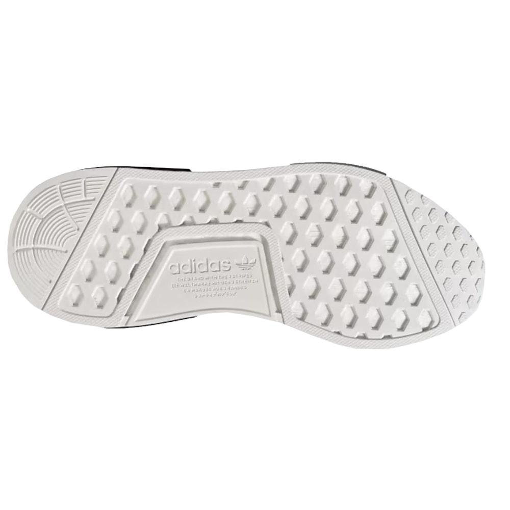 Tênis Adidas NMD R1 Cinza Branco Branco/Cinza 5