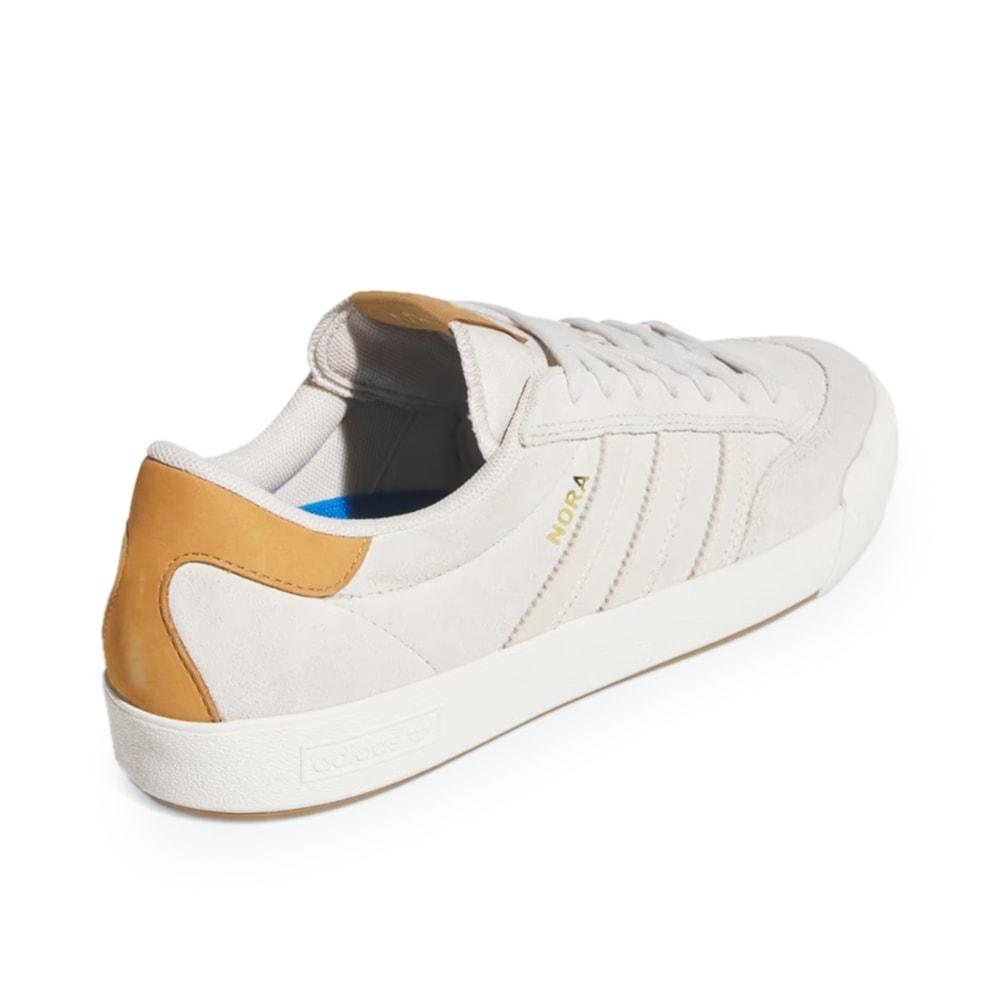 Tênis Adidas Nora Alumina Chalk White Gold Metallic Bege 3