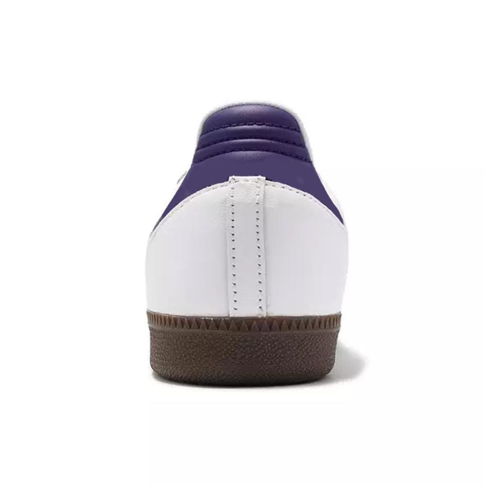 Tênis Adidas Samba Adv Cloud White Purple Gold Metallic Branco 5