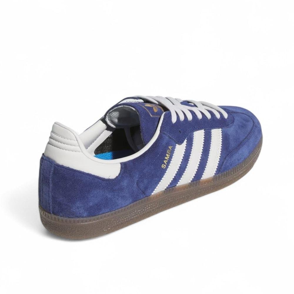 Tênis Adidas Samba ADV Dark Blue Grey One Azul 3