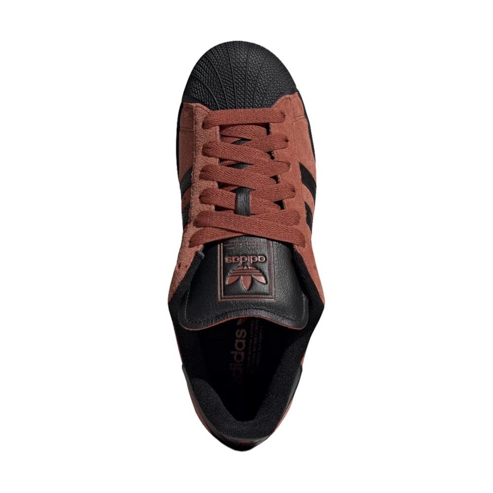 Tênis Adidas Superstar II Wild Sepia Core Black Team Victory Red Preto/Vermelho 4