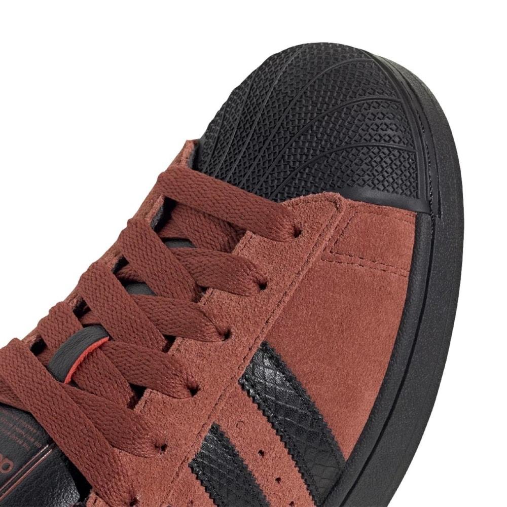 Tênis Adidas Superstar II Wild Sepia Core Black Team Victory Red Preto/Vermelho 5