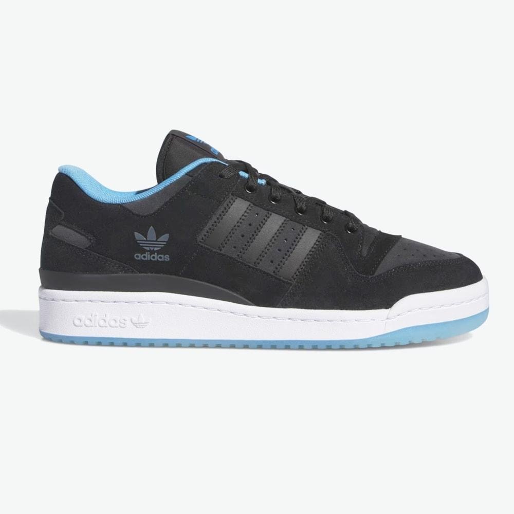 Tênis Adidas Forum 84 Low ADV Black Blue Preto 2