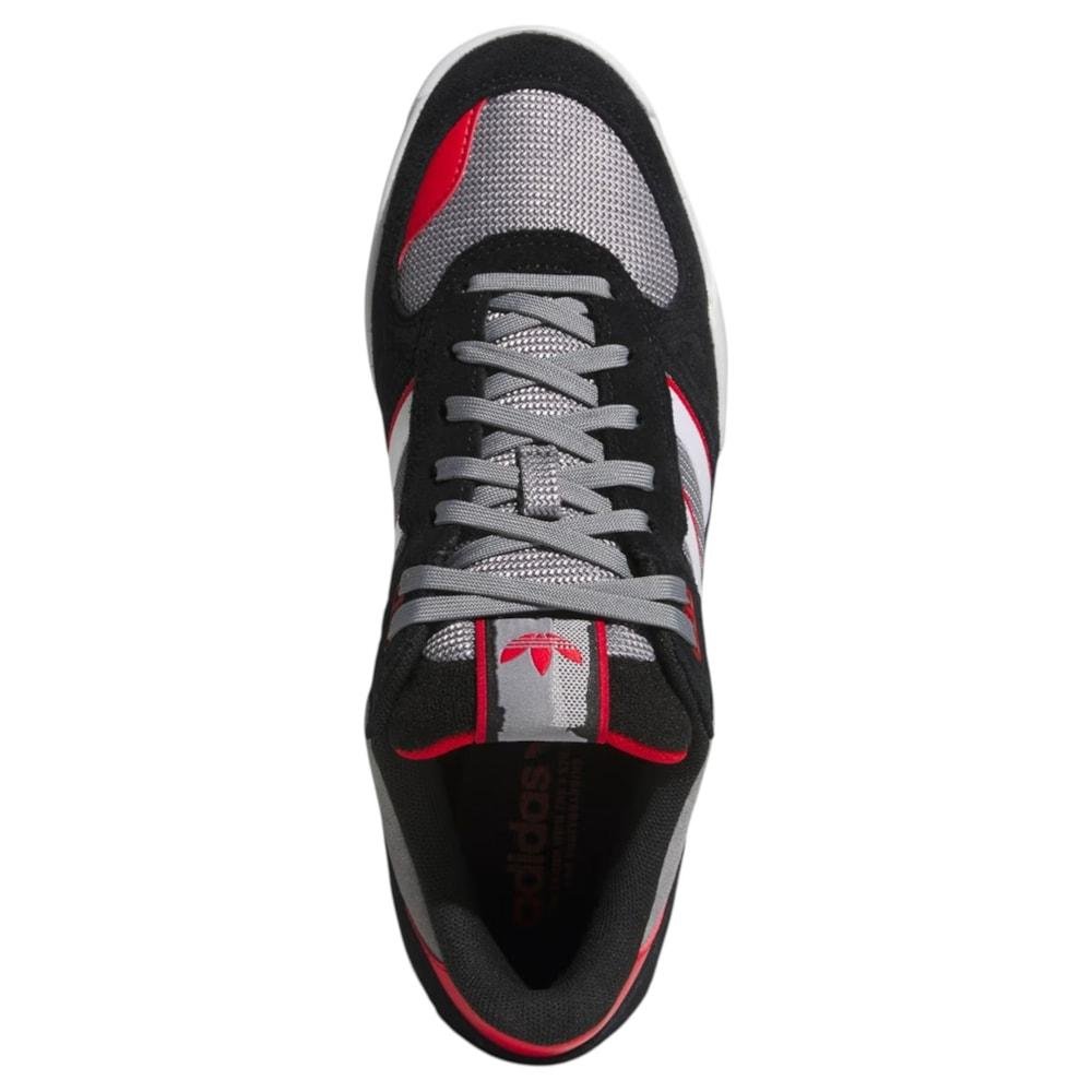 Tênis Adidas Tekkira Cup Core Black White Better Scarlet Cinza 4