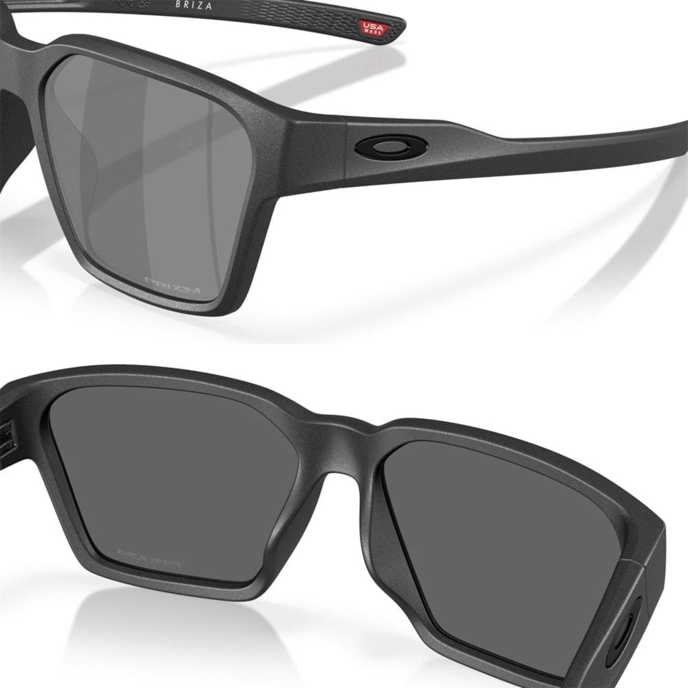 Óculos Oakley Briza Prizm Black Steel Cinza 6