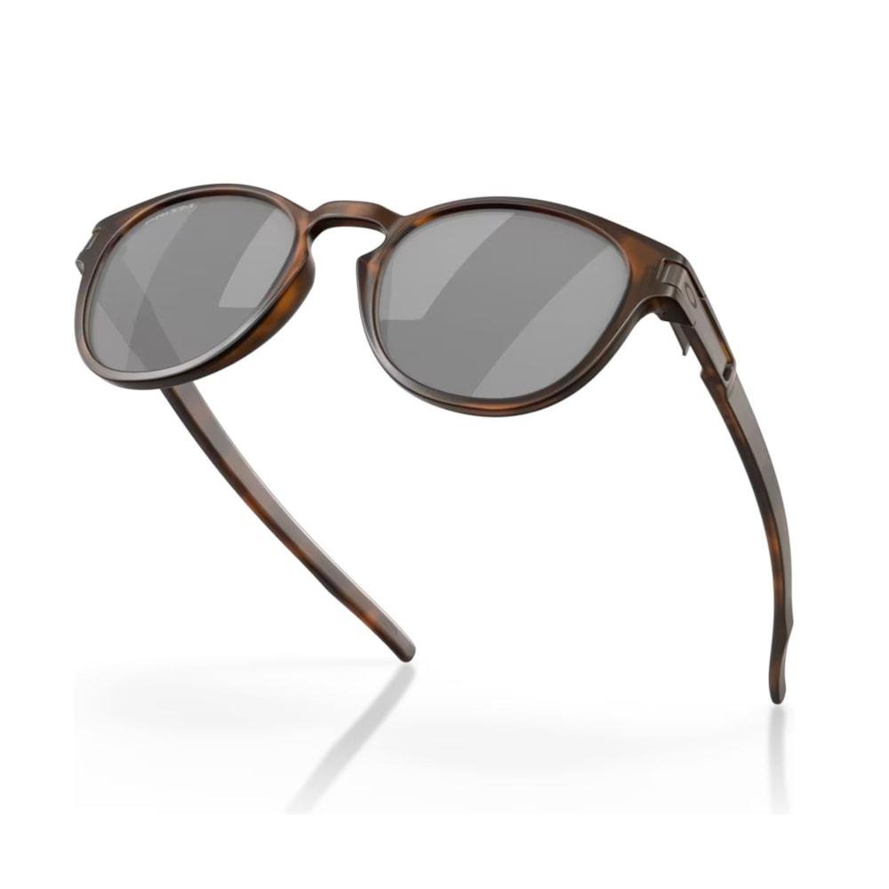 Óculos Oakley Latch Prizm Black Matte Brown Tortoise Marrom 4