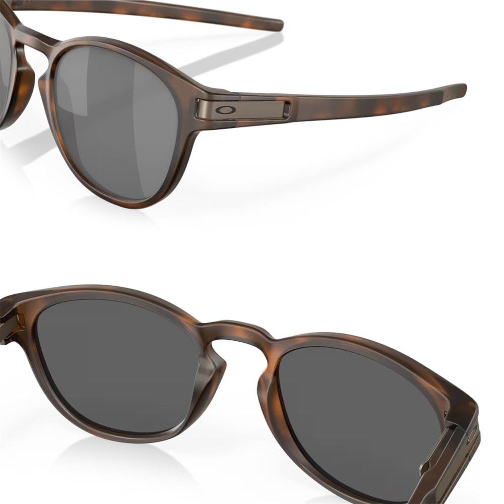 Óculos Oakley Latch Prizm Black Matte Brown Tortoise Marrom 6