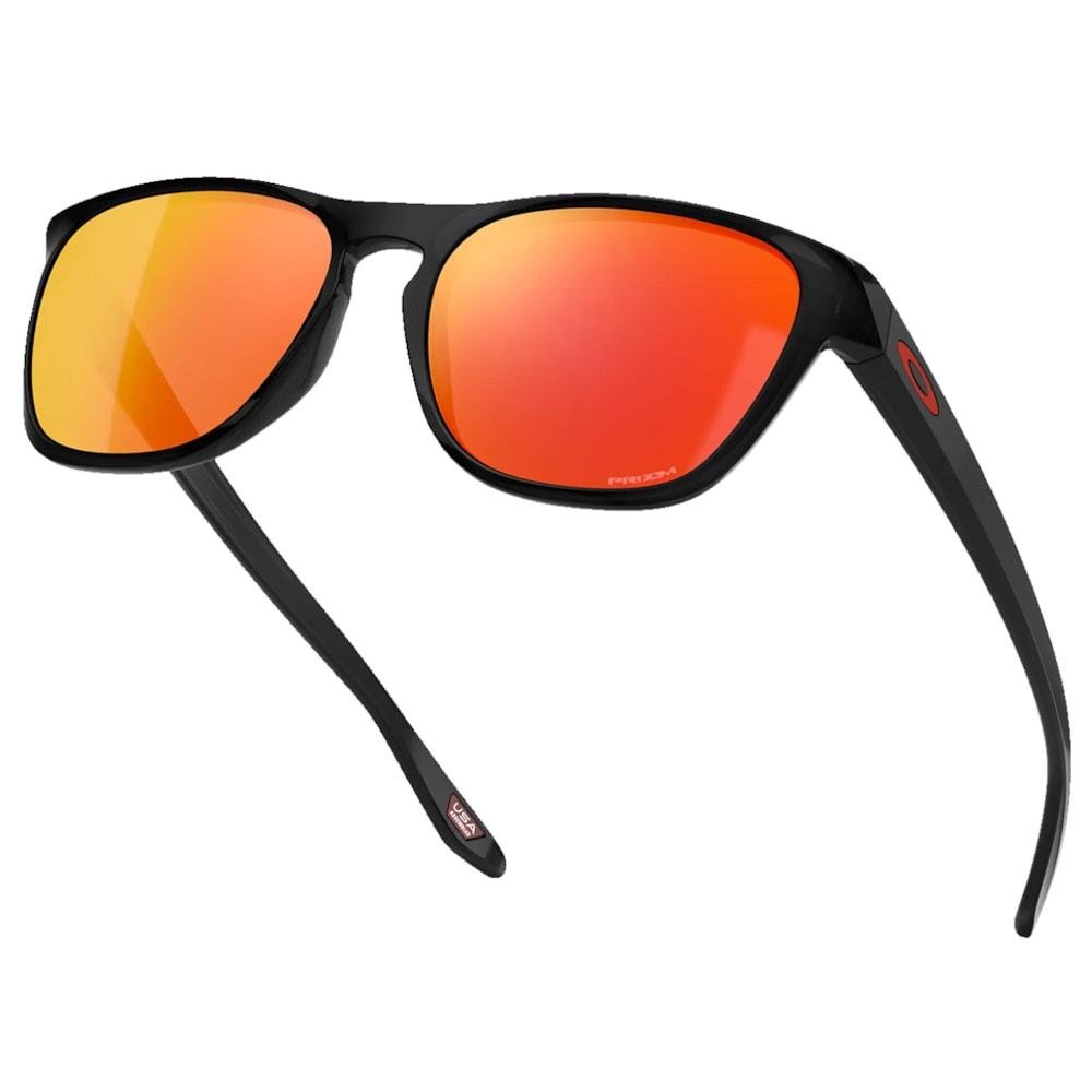 Óculos de Sol Oakley Manorburn Black Ink Prizm Ruby Preto 5