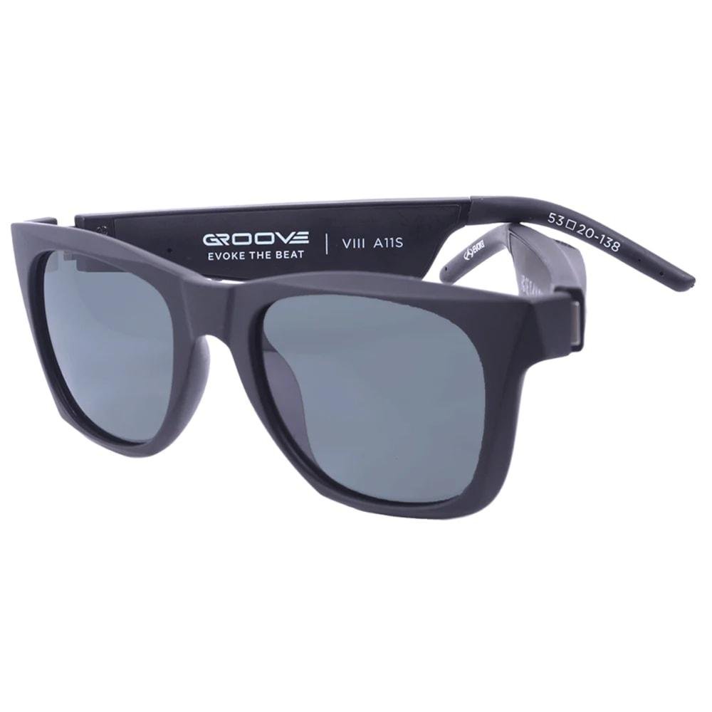 Óculos Evoke The Groove VIII A11S Matte Black Gray Preto 3