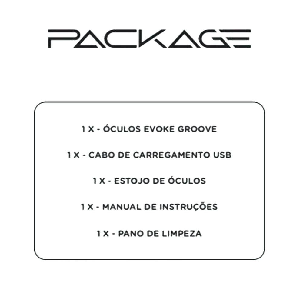 Óculos Evoke The Groove VIII A11S Matte Black Gray Preto 6
