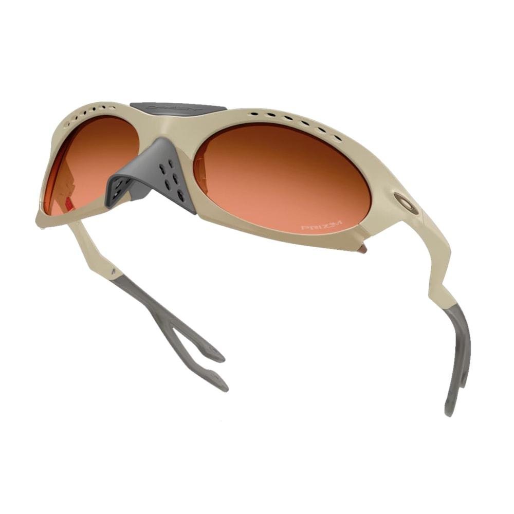 Óculos Oakley Plantaris Matte Sand Prizm Brown Gradient Bege 4