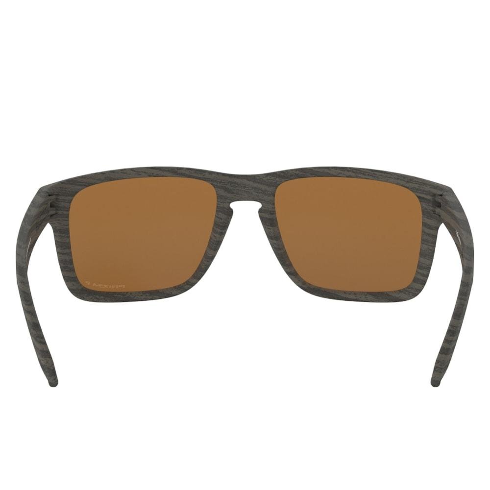 Óculos de Sol Oakley Holbrook XL Woodgrain Prizm Tungsten Polarized Marrom 3