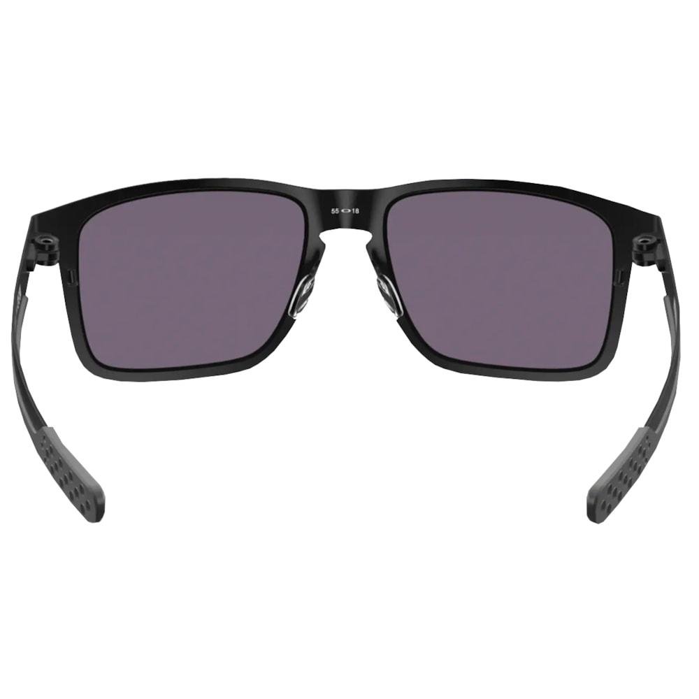 Óculos de Sol Oakley Holbrook Metal Matte Black Jade Iridium Preto 3