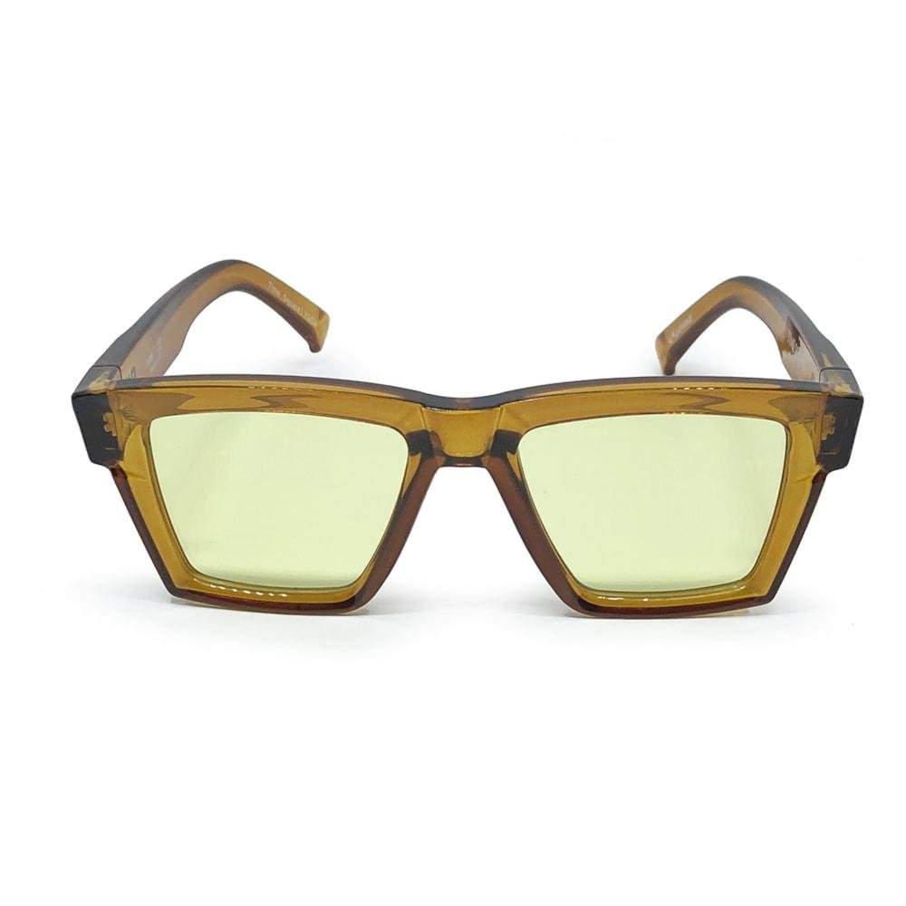 Óculos Evoke Time Square YD02 Yago Dora Crystal Ambar Caramel / Yellow Amarelo 2
