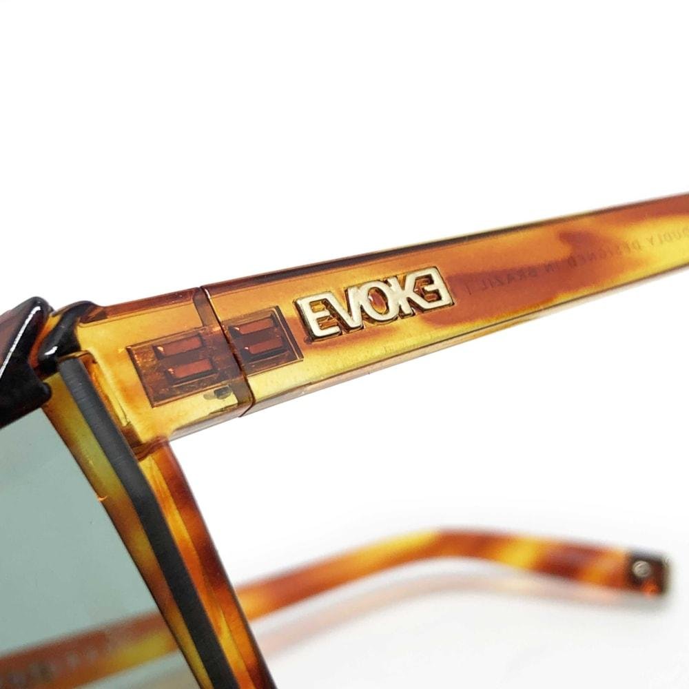 Óculos Evoke Futurah G22 Havanna Retro Gold Marrom 5