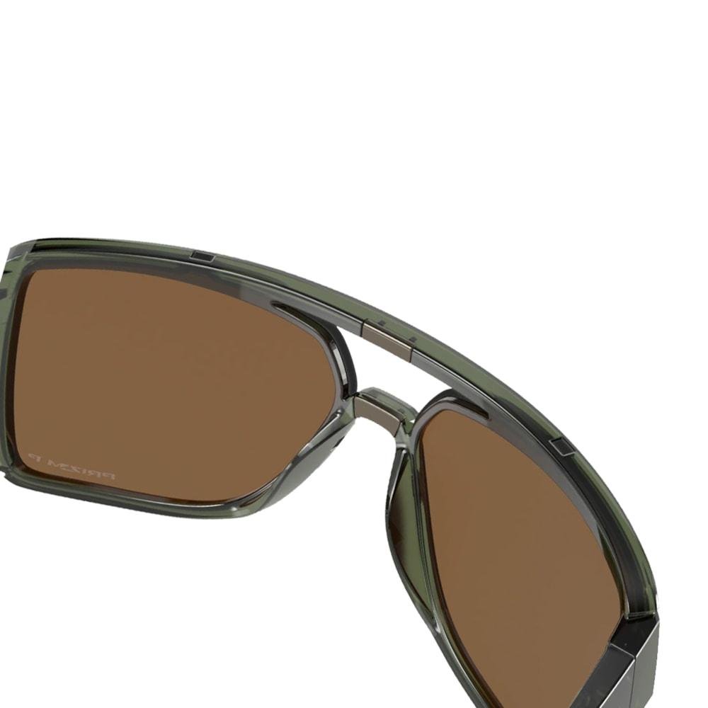 Óculos Oakley Castel Olive Ink Prizm Tungsten Polarized Verde 3