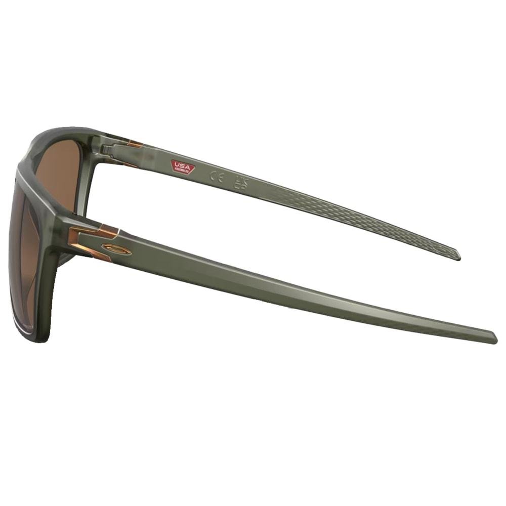 Óculos Oakley Leffingwell Matte Olive Ink Prizm Bronze Verde 3