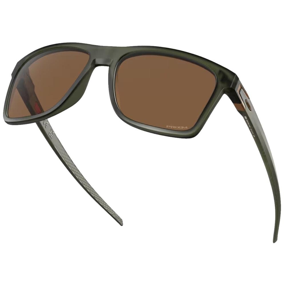 Óculos Oakley Leffingwell Matte Olive Ink Prizm Bronze Verde 4