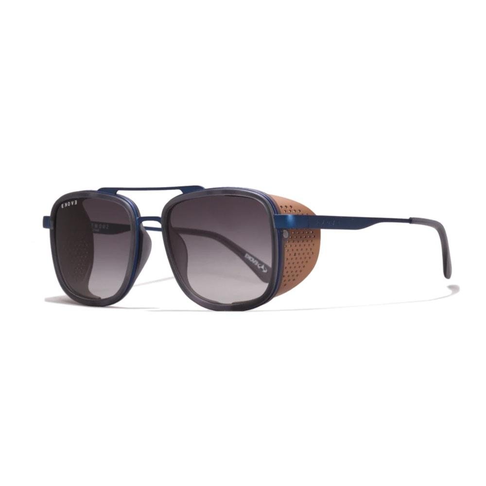 Óculos Evoke Snowstorm 06B Blue Matte Gray Beige Gray Gradient