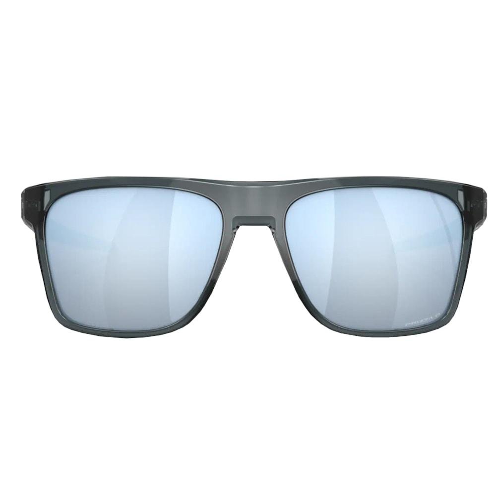 Óculos Oakley Leffingwell Crystal Black Prizm Deep Watter Polar Cinza 2