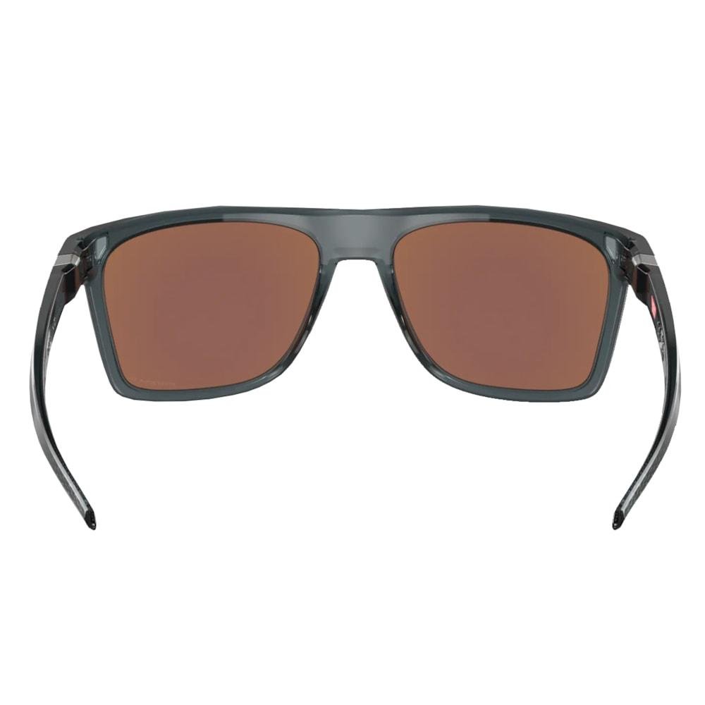 Óculos Oakley Leffingwell Crystal Black Prizm Deep Watter Polar Cinza 3