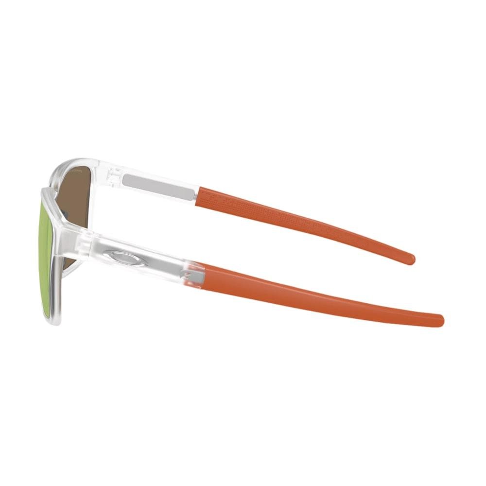 Óculos Oakley Actuator SQ Prizm Polarized Matte Clear Branco 3