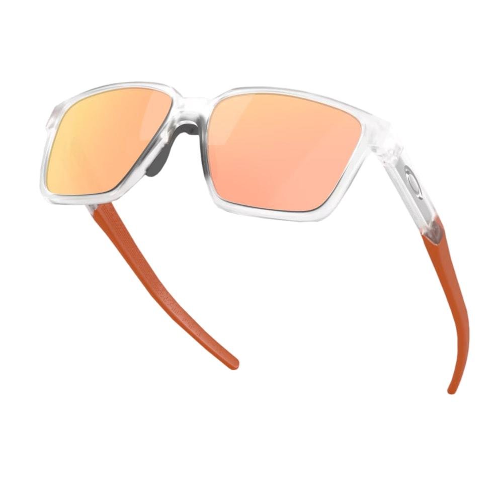 Óculos Oakley Actuator SQ Prizm Polarized Matte Clear Branco 4