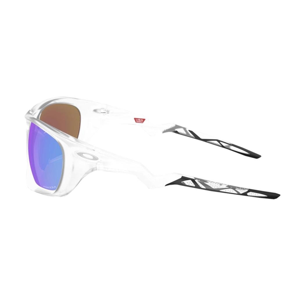 Óculos Oakley Lateralis Prizm Matte Clear Branco 3
