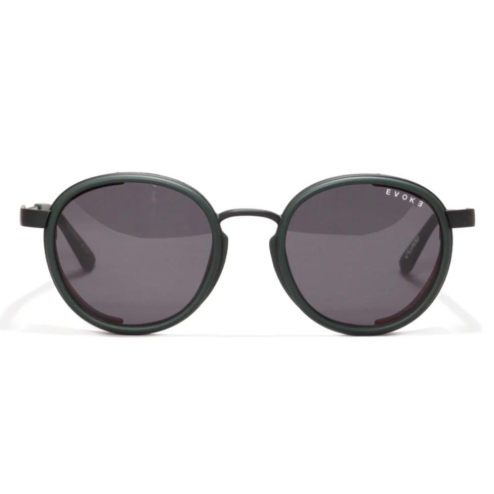 Óculos Evoke Sandstorm 12B Dark Green Turtle Gray Total Preto 2