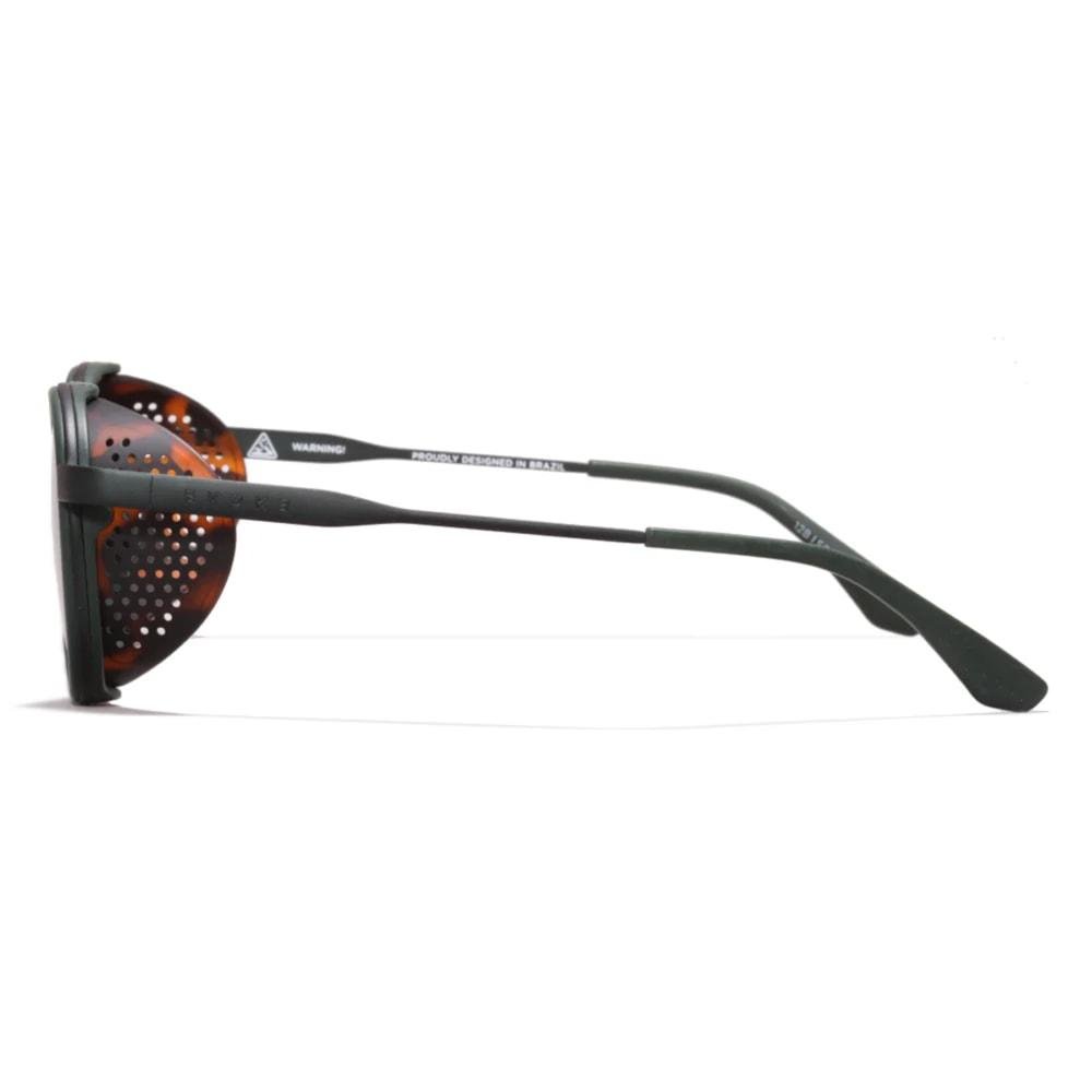 Óculos Evoke Sandstorm 12B Dark Green Turtle Gray Total Preto 3