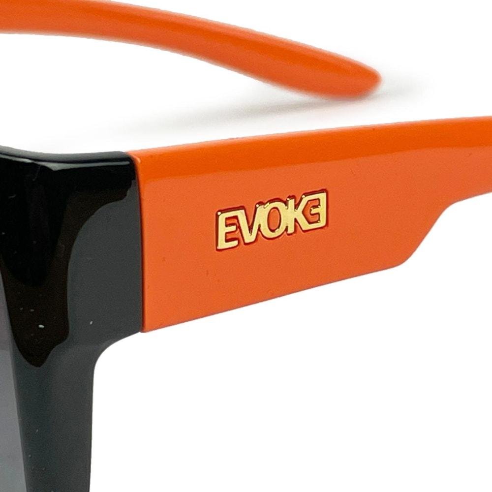Óculos Evoke The Code II A07 Black Shine Damask Preto 4