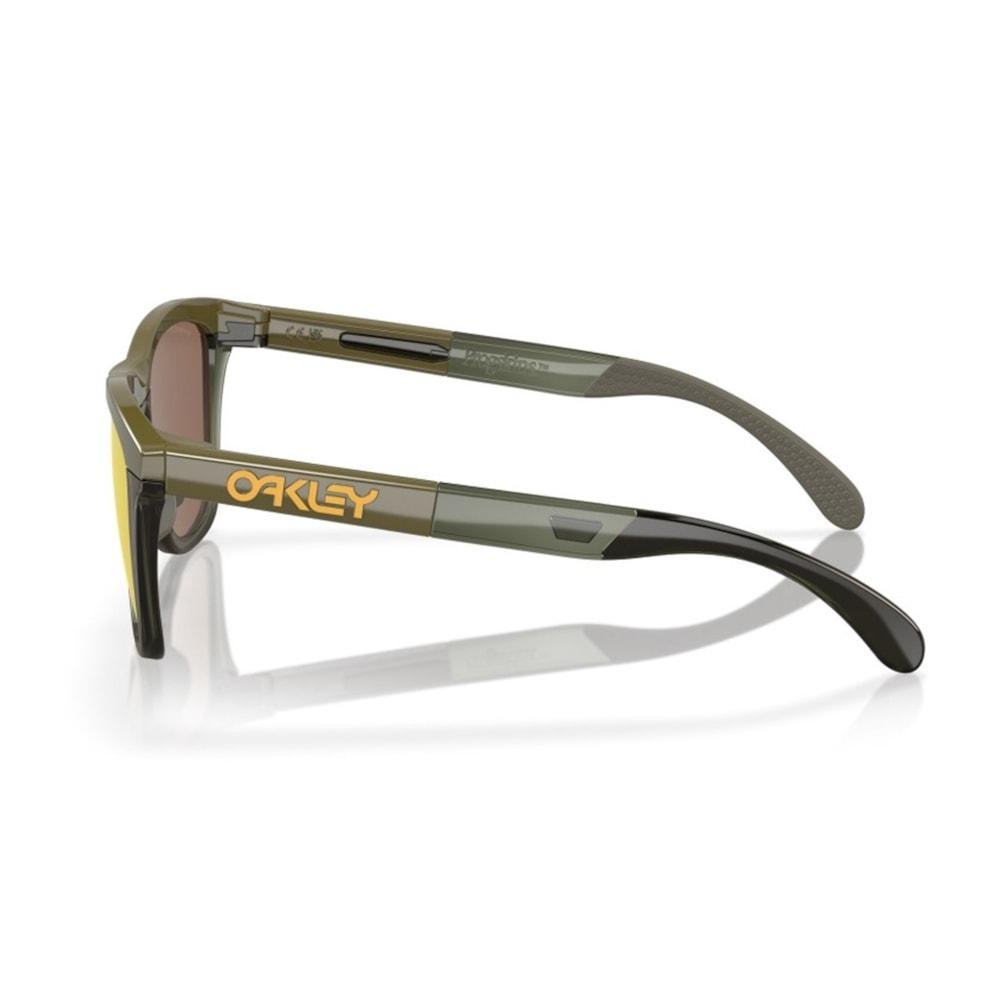Óculos Oakley Frogskins Range Dark Brush Prizm 24k Polarized Verde 3