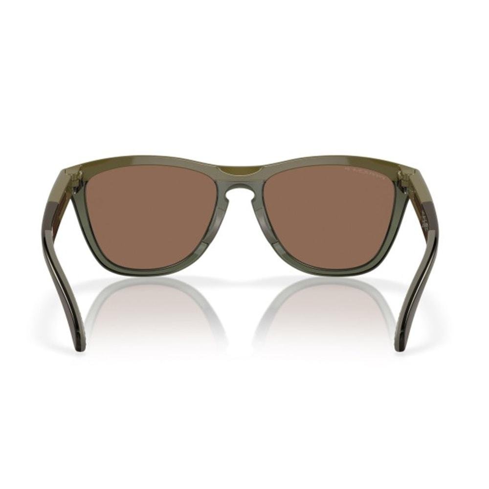 Óculos Oakley Frogskins Range Dark Brush Prizm 24k Polarized Verde 4