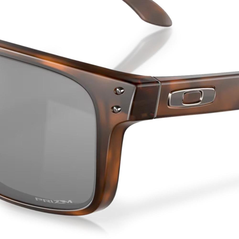 Óculos Oakley Holbrook XL Prizm Black Matte Brown Tortoise Marrom 4
