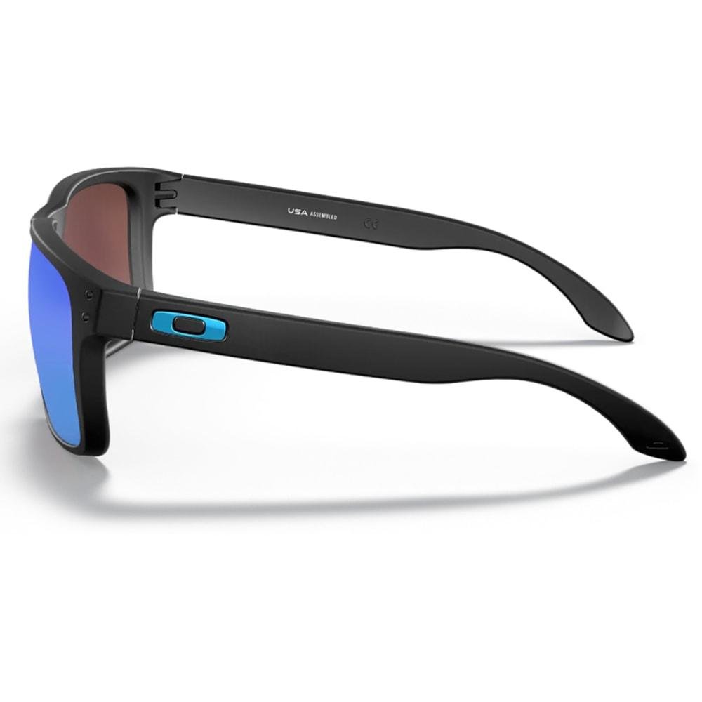 Óculos de Sol Oakley Holbrook XL Polished Black Prizm Sapphire Iridium Preto 4