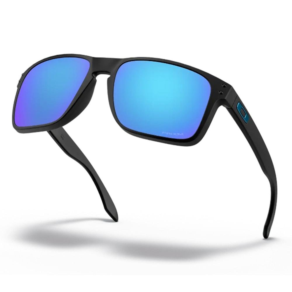 Óculos de Sol Oakley Holbrook XL Polished Black Prizm Sapphire Iridium Preto 5