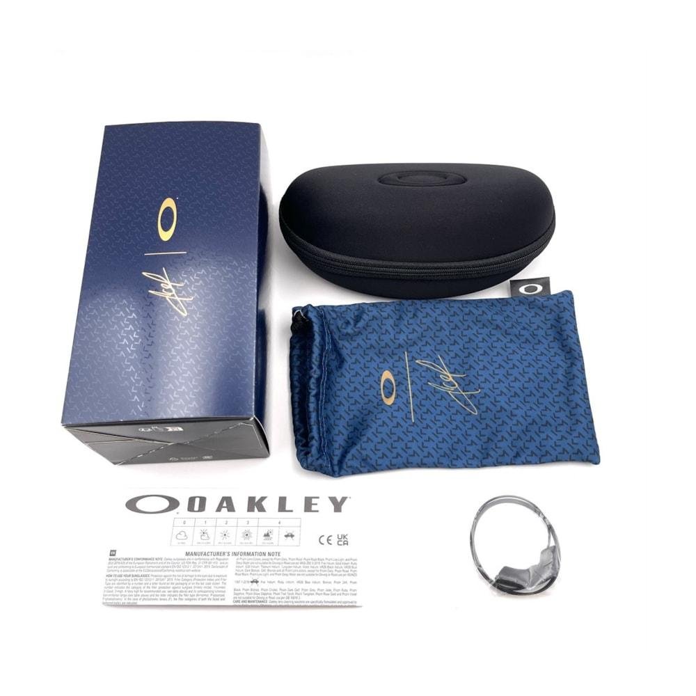 Óculos Oakley Latch Panel Kylian Mbappé Signature Azul 5