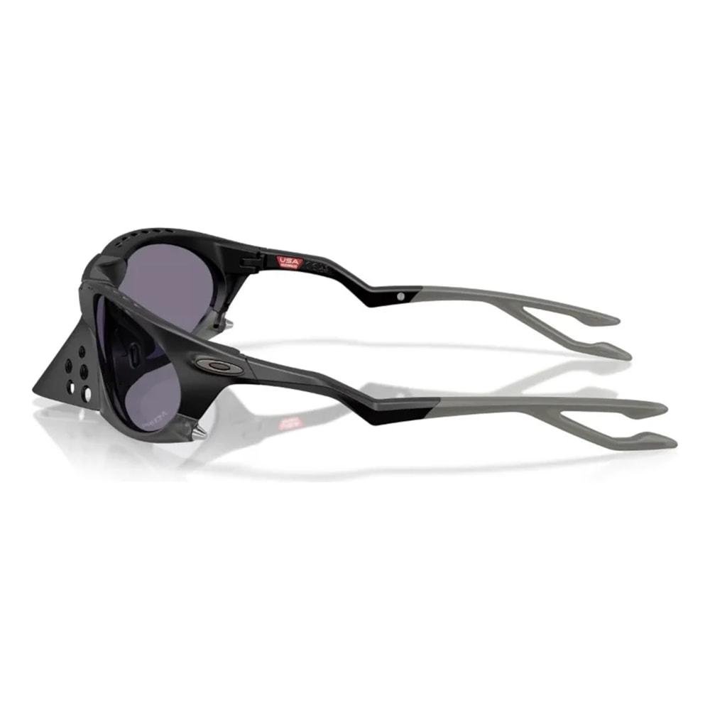 Óculos Oakley Plantaris Matte Black Prizm Grey Preto 4