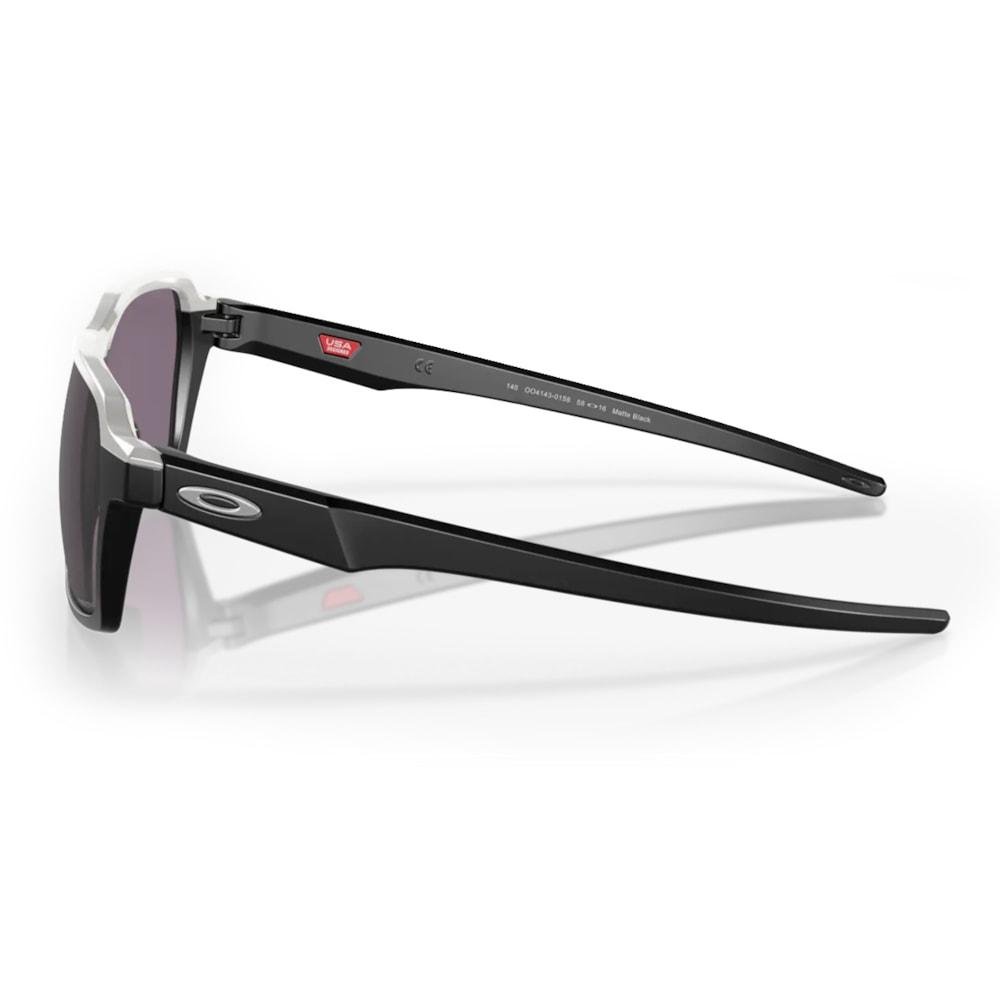Óculos Oakley Parlay Matte Black Prizm Grey Preto 3