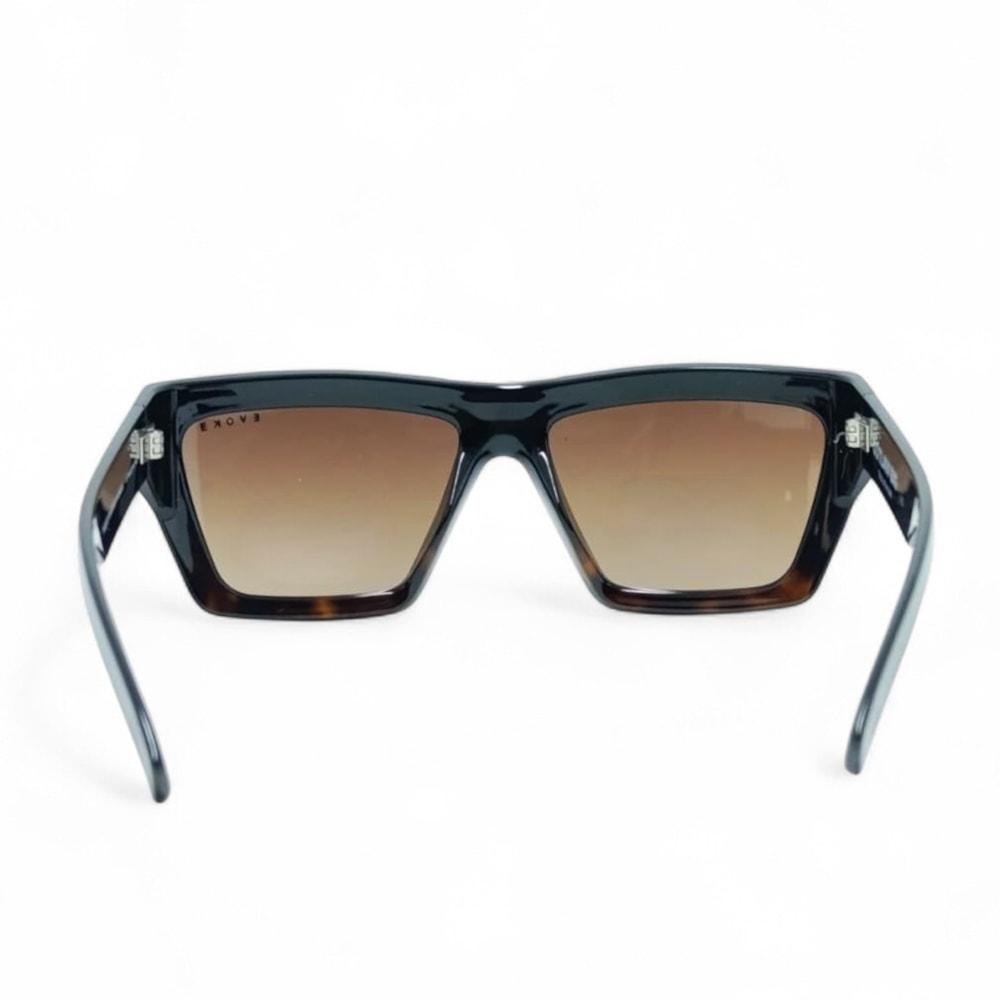 Óculos Evoke Outlaw Big A21 Black Shine Turtle Brown Marrom 4