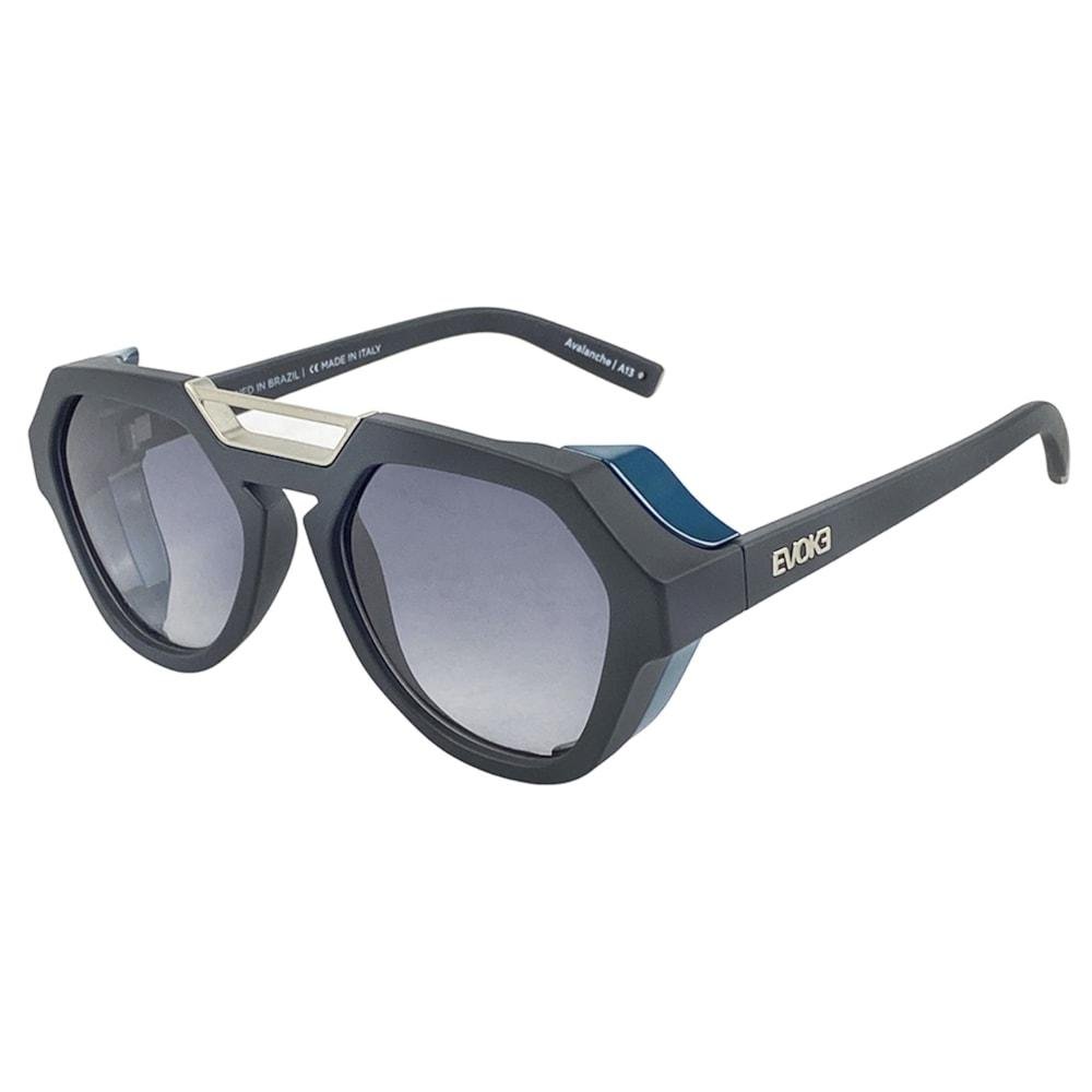 Óculos Evoke Avalanche A13 Dark Range Silver Gray Gradien