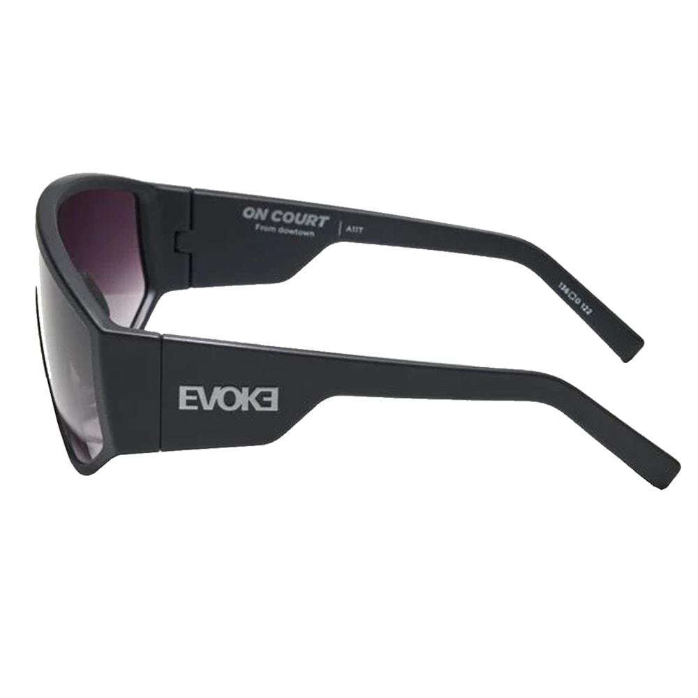 Óculos Evoke On Court High-end A11T Midnight Matte Silver Gray Gradient Azul 2