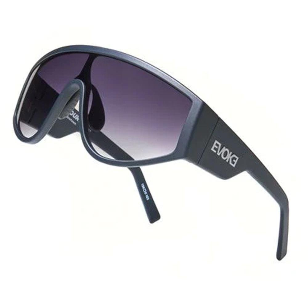 Óculos Evoke On Court High-end A11T Midnight Matte Silver Gray Gradient Azul 4