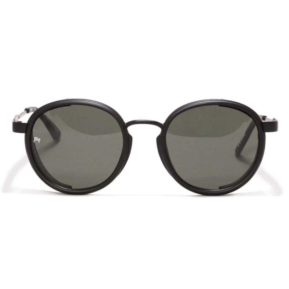 Óculos Evoke Sandstorm EOH11 Black Matte Silver Green Total Preto 2
